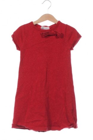 Dětské šaty  H&M, Velikost 4-5y/ 110-116 cm, Barva Červená, Cena  348,00 Kč