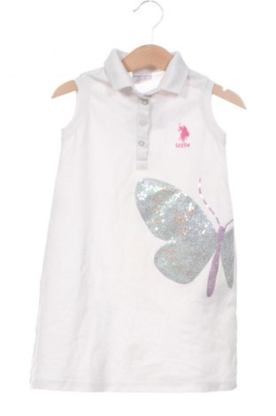 Dětské šaty  U.S. Polo Assn., Velikost 3-4y/ 104-110 cm, Barva Krémová, Cena  593,00 Kč