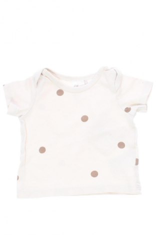 Tricou pentru copii H&M, Mărime 0-1m/ 50 cm, Culoare Bej, Preț 26,07 Lei
