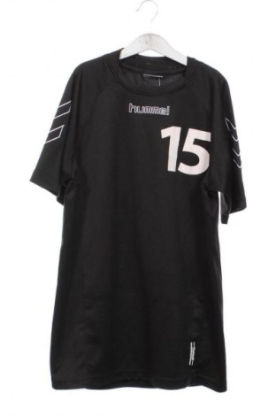 Dziecięcy T-shirt Hummel, Rozmiar 15-18y/ 170-176 cm, Kolor Czarny, Cena 97,90 zł