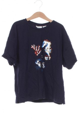 Детска тениска Mango, Размер 12-13y/ 158-164 см, Цвят Син, Цена 4,00 €