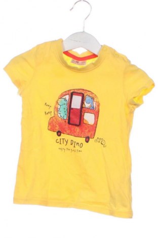 Dziecięcy T-shirt Pepco, Rozmiar 18-24m/ 86-98 cm, Kolor Żółty, Cena 26,79 zł