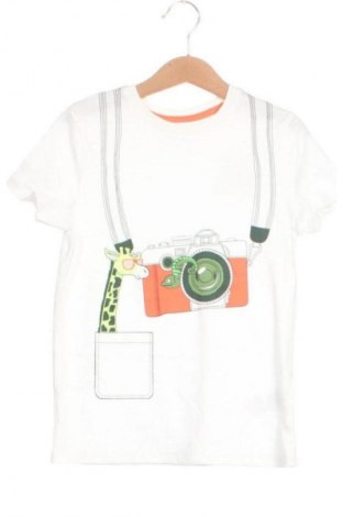 Tricou pentru copii Pepco, Mărime 4-5y/ 110-116 cm, Culoare Alb, Preț 26,27 Lei