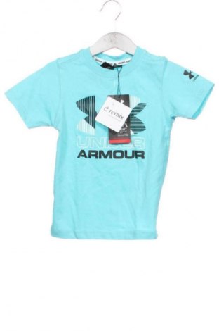 Детска тениска Under Armour, Размер 2-3m/ 56-62 см, Цвят Син, Цена 13,29 €