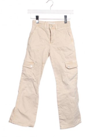 Детски дънки Zara, Размер 7-8y/ 128-134 см, Цвят Бежов, Цена 7,66 €