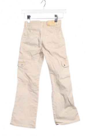 Детски дънки Zara, Размер 7-8y/ 128-134 см, Цвят Бежов, Цена 7,66 €