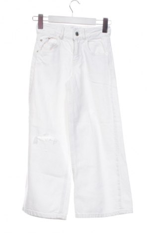 Dětské džíny  Zara, Velikost 7-8y/ 128-134 cm, Barva Bílá, Cena  255,00 Kč