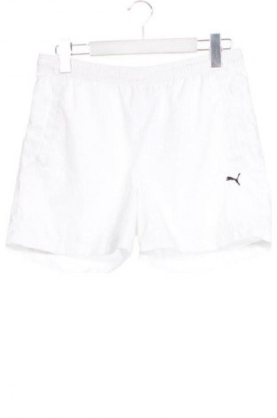 Pantaloni scurți pentru copii PUMA, Mărime 12-13y/ 158-164 cm, Culoare Alb, Preț 72,99 Lei