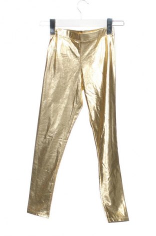 Dětské legíny  H&M, Velikost 8-9y/ 134-140 cm, Barva Zlatistá, Cena  149,00 Kč