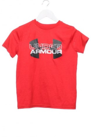 Dětské tilko  Under Armour, Velikost 7-8y/ 128-134 cm, Barva Červená, Cena  169,00 Kč
