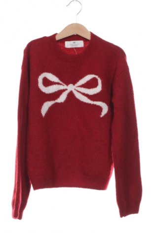 Dětský svetr  H&M, Velikost 8-9y/ 134-140 cm, Barva Červená, Cena  245,00 Kč