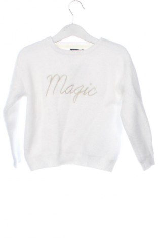 Kinderpullover Okaidi, Größe 3-4y/ 104-110 cm, Farbe Weiß, Preis 8,06 €