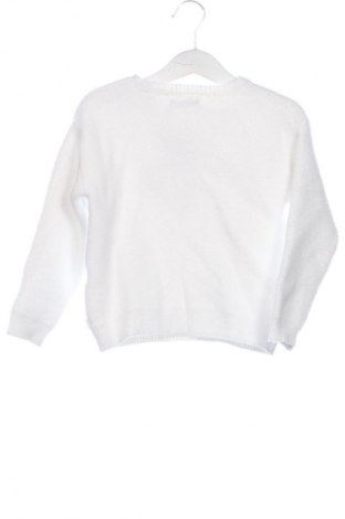 Kinderpullover Okaidi, Größe 3-4y/ 104-110 cm, Farbe Weiß, Preis 8,06 €