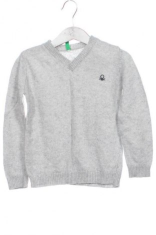 Kinderpullover United Colors Of Benetton, Größe 4-5y/ 110-116 cm, Farbe Grau, Preis € 12,00