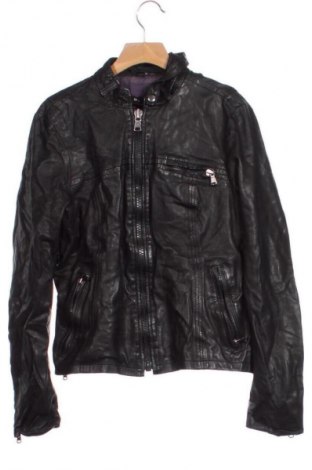 Gyerek bőrdzseki Oakwood, Méret 6-7y / 122-128 cm, Szín Fekete, Ár 23 809 Ft