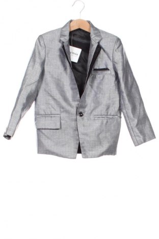 Kindersakko Unbranded, Größe 5-6y/ 116-122 cm, Farbe Silber, Preis 10,99 €