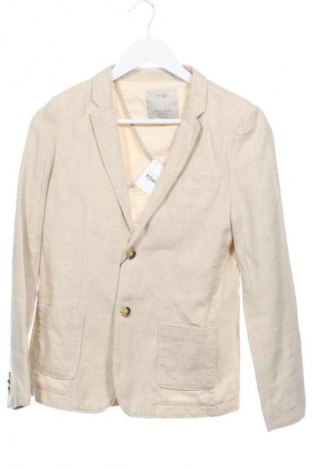 Kindersakko Zara, Größe 12-13y/ 158-164 cm, Farbe Beige, Preis € 10,17