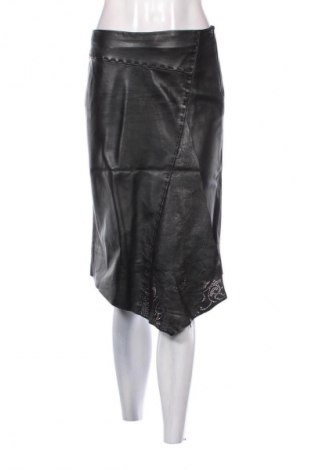 Δερμάτινη φούστα Mango, Μέγεθος S, Χρώμα Μαύρο, Τιμή 84,00 €