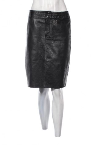 Bőrszoknya Scotch & Soda, Méret L, Szín Fekete, Ár 20 639 Ft