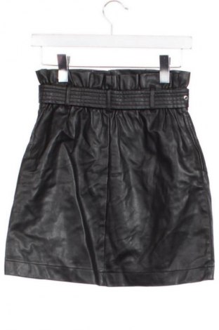 Кожена пола Zara, Размер XS, Цвят Черен, Цена 7,66 €