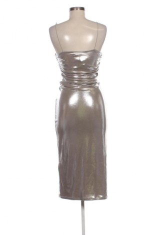 Rochie de piele H&M, Mărime S, Culoare Argintiu, Preț 166,82 Lei