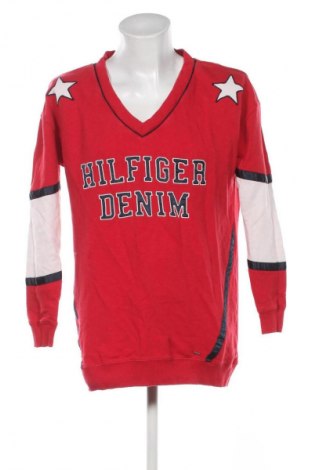 Мъжка блуза Hilfiger Denim, Размер S, Цвят Червен, Цена 32,00 €