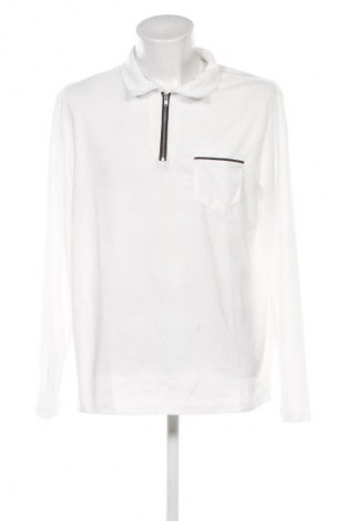 Męska bluzka Manfinity, Rozmiar XXL, Kolor Biały, Cena 40,99 zł