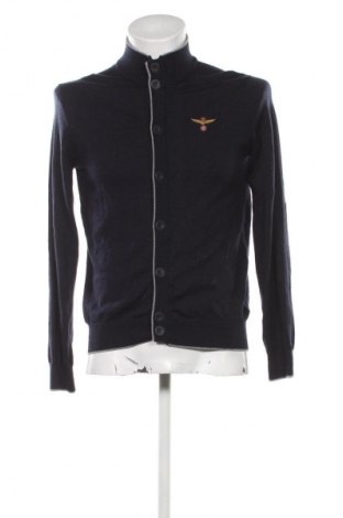 Herren Strickjacke Aeronautica Militare, Größe L, Farbe Blau, Preis 49,99 €
