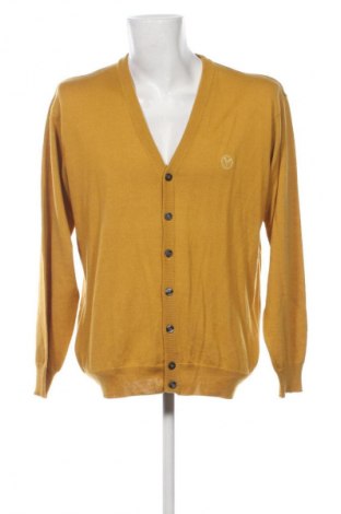 Męski kardigan Carlo Colucci, Rozmiar XL, Kolor Żółty, Cena 111,99 zł