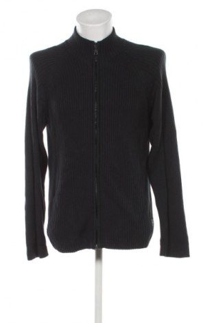 Herren Strickjacke Identic, Größe L, Farbe Grün, Preis 20,00 €