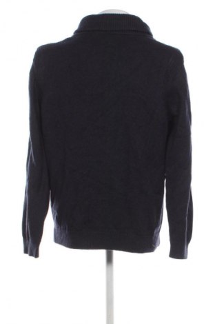 Jachetă tricotată de bărbați Massimo Dutti, Mărime XL, Culoare Albastru, Preț 127,99 Lei