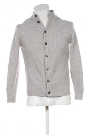 Herren Strickjacke Massimo Dutti, Größe M, Farbe Grau, Preis 31,65 €
