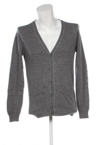 Ανδρική ζακέτα Sisley, Μέγεθος L, Χρώμα Γκρί, Τιμή 32,00 €