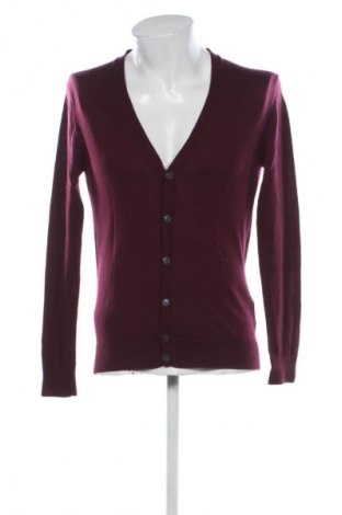 Jachetă tricotată de bărbați WE, Mărime M, Culoare Roșu, Preț 104,10 Lei