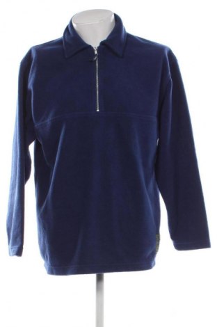 Ανδρική μπλούζα fleece John F. Gee, Μέγεθος L, Χρώμα Μπλέ, Τιμή 14,99 €