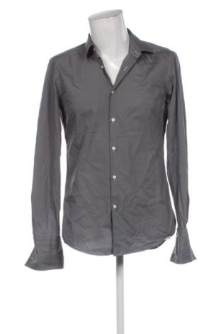 Herrenhemd BOSS, Größe M, Farbe Grau, Preis 33,99 €