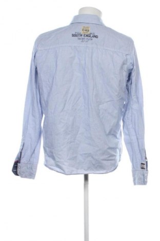 Ανδρικό πουκάμισο Camp David, Μέγεθος M, Χρώμα Μπλέ, Τιμή 16,99 €