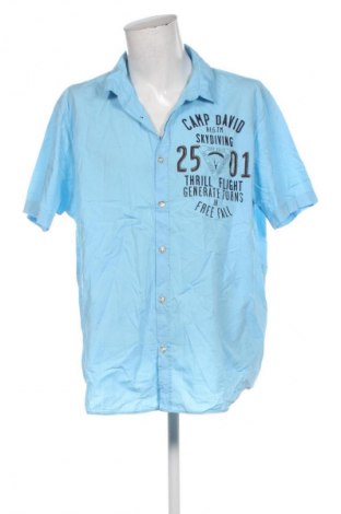Herrenhemd Camp David, Größe 3XL, Farbe Blau, Preis 21,99 €