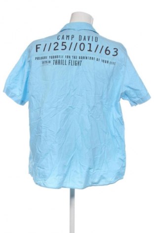 Herrenhemd Camp David, Größe 3XL, Farbe Blau, Preis 21,99 €