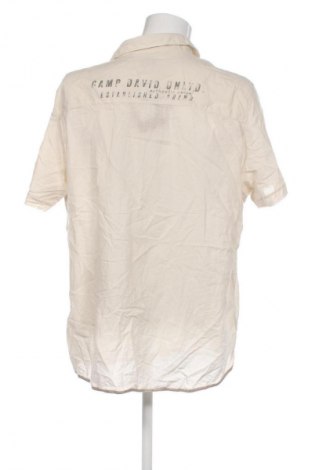 Ανδρικό πουκάμισο Camp David, Μέγεθος 3XL, Χρώμα  Μπέζ, Τιμή 30,99 €