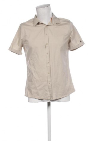 Męska koszula Cast Iron, Rozmiar L, Kolor Beżowy, Cena 61,99 zł