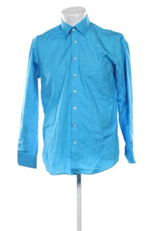 Herrenhemd Commander, Größe L, Farbe Blau, Preis € 6,99