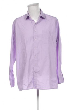Herrenhemd Dressmann, Größe XL, Farbe Lila, Preis 17,36 €