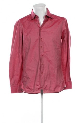 Ανδρικό πουκάμισο Giordano, Μέγεθος L, Χρώμα Κόκκινο, Τιμή 7,99 €