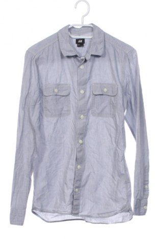 Herrenhemd H&M, Größe S, Farbe Grau, Preis 5,99 €