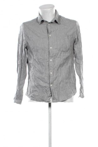 Herrenhemd H&M, Größe M, Farbe Grau, Preis 6,99 €