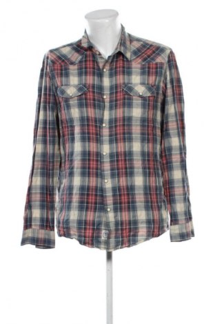 Ανδρικό πουκάμισο H&M L.O.G.G., Μέγεθος XL, Χρώμα Πολύχρωμο, Τιμή 6,99 €