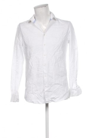 Ανδρικό πουκάμισο Jake*s, Μέγεθος M, Χρώμα Λευκό, Τιμή 17,99 €