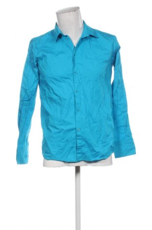 Ανδρικό πουκάμισο Katag, Μέγεθος M, Χρώμα Μπλέ, Τιμή 6,99 €