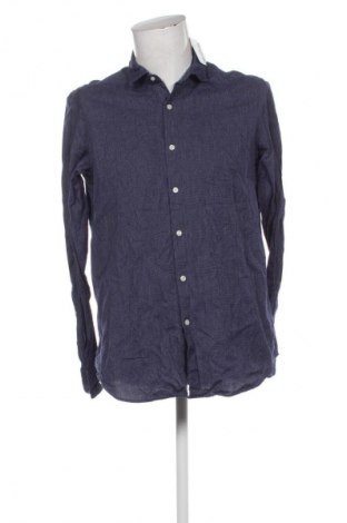 Cămașă de bărbați Massimo Dutti, Mărime L, Culoare Albastru, Preț 123,99 Lei